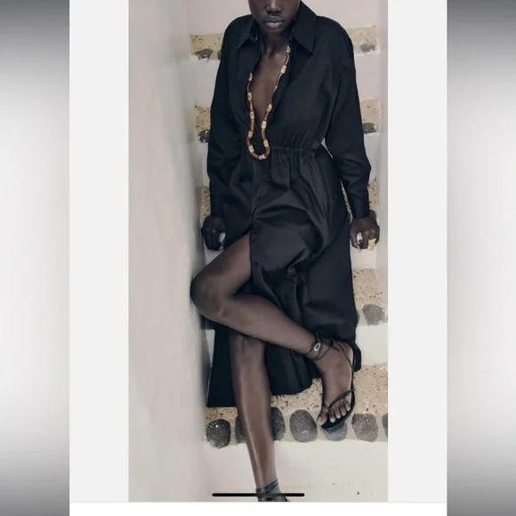 Zara cotton poplin dress - Picture 2 of 11